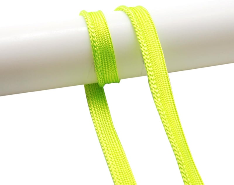 YRCLASYTRIM 0.35inch,(55Yards) Sewing Piping Trim,Shining Polyesterter Cord Trim,for Sewing Clothing,Hometextile, Decoration DIY Crafts Edge Piping Embellishments,30Colour (Lemon Green) - Image 1